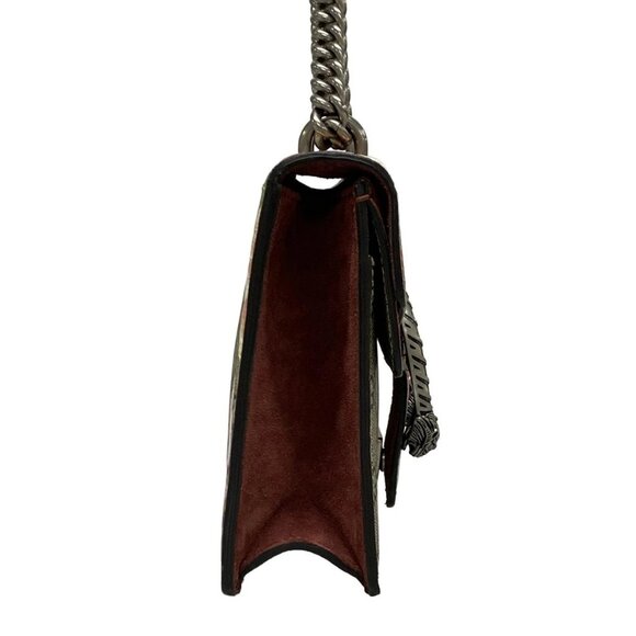 Auth GUCCI Dionysus/GG Blooms 421970 Beige Ebony Multi PVC Suede Shoulder Bag - Picture 6 of 15